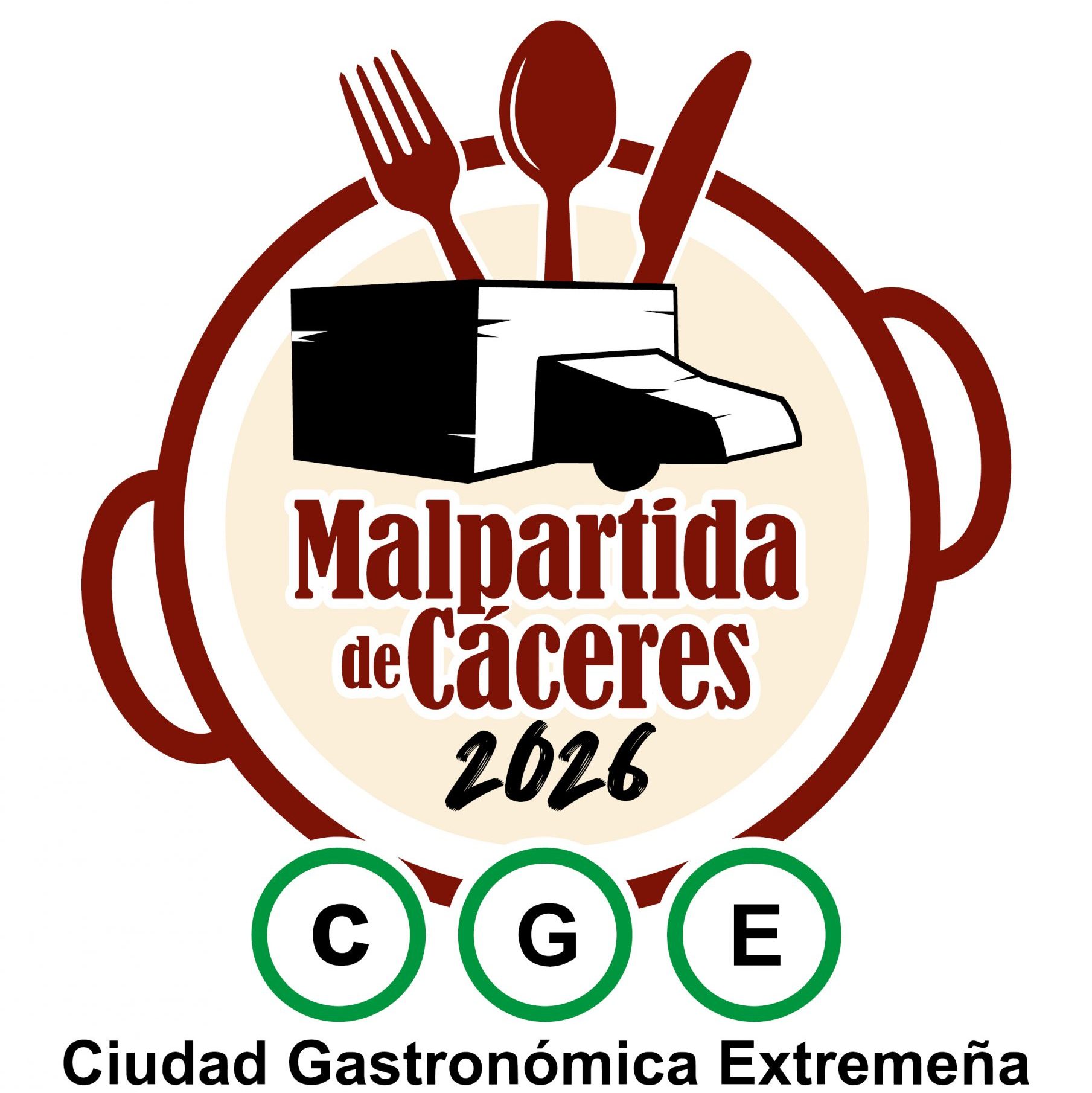 Logo Ciudad Gastronomica Extremeña 2026 (2)